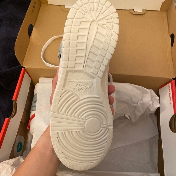 Size 7 - Nike Dunk High Washed Denim 2022 - Picture 5 of 6